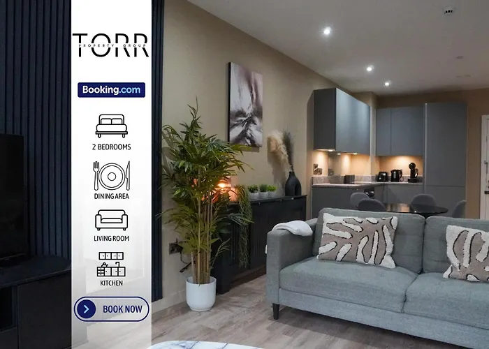 Centrally Located 2Bdr Townhouse By Torr Property Group Short Lets & Serviced Accommodation With Free Parking Central Manchester